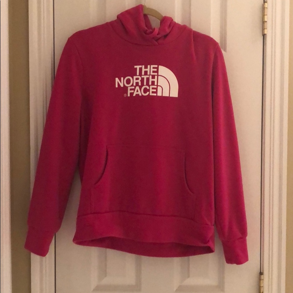 North face hooded sweatshirt